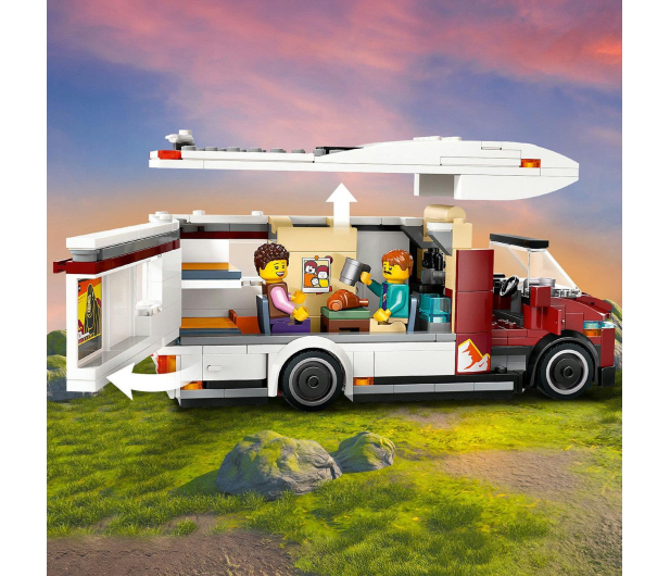 LEGO City 60454 Wakacyjny kamper pełen przygód - 1284117 - zdjęcie 8